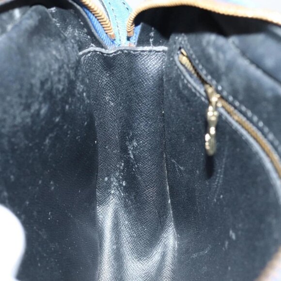 LOUIS VUITTON Epi June Feuille MM Shoulder Bag Blue M52155 LV Auth 82031 - Picture 12 of 16